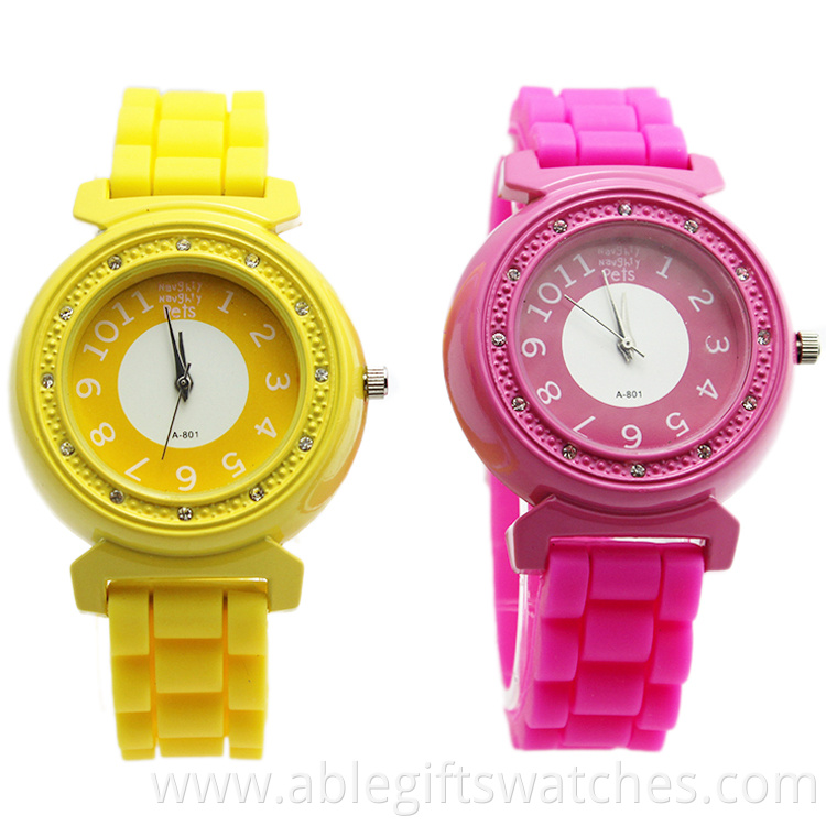 women silicone watch